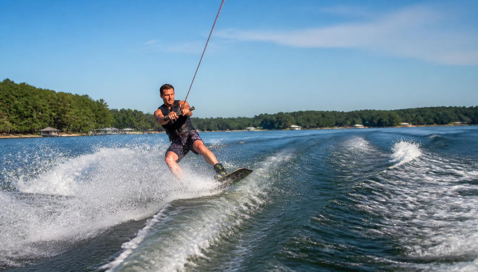Boating on Lake Wylie