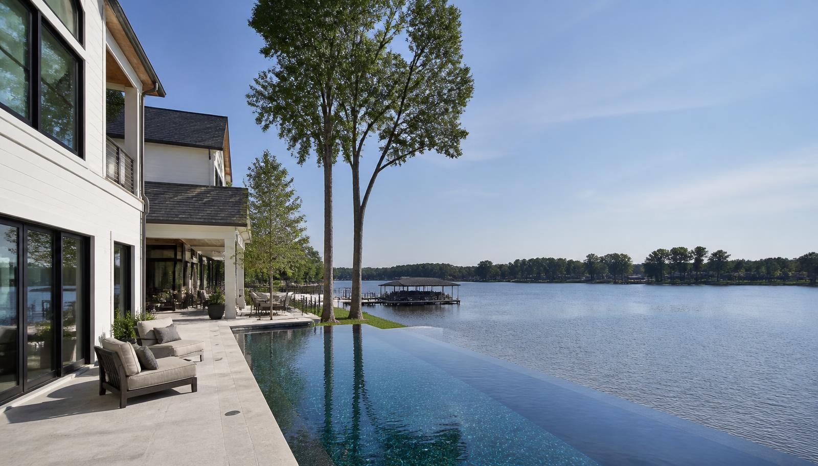 Waterfront luxury home
